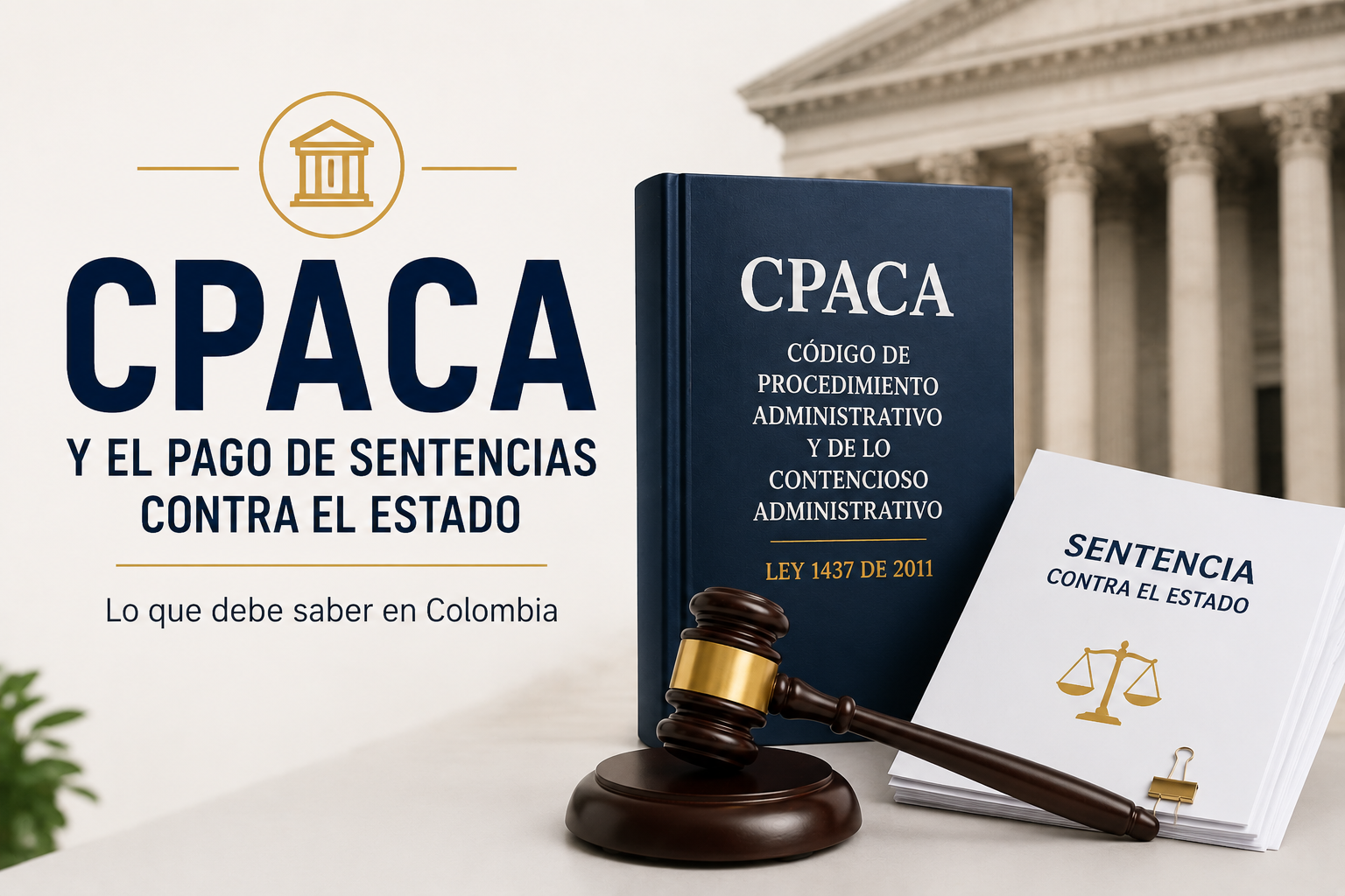 ¿Qué es el CPACA y cómo regula el pago de sentencias